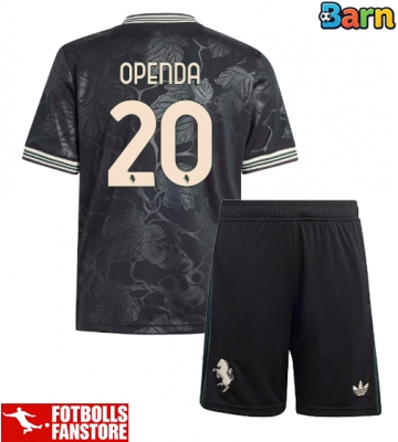 Juventus Lois Openda #20 Tredje Tröja Barn 2025-26 Kortärmad (+ Korta byxor)